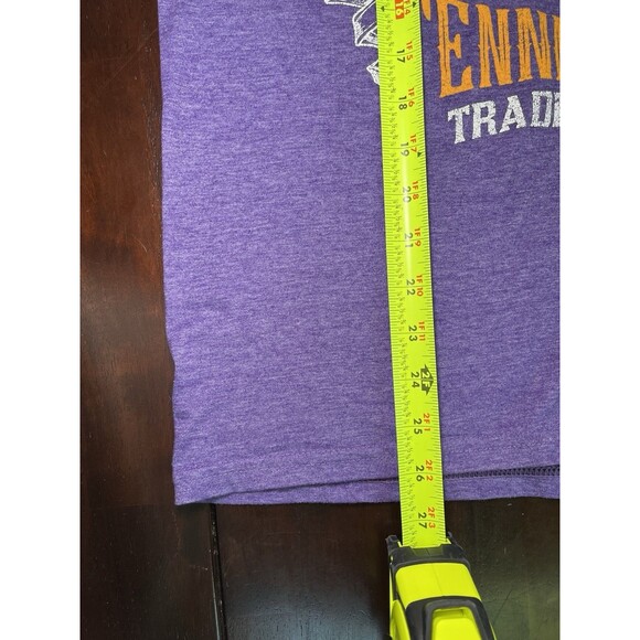 Stellar Nashville Tennessee Mens T-Shirt Purple Heather Small Printed in USA - Picture 3 of 5